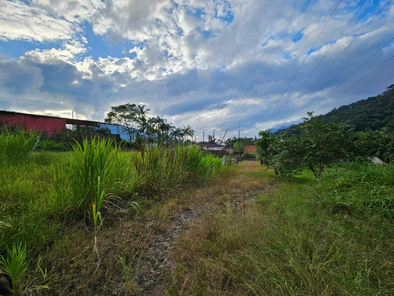 Imagem Terreno com área total de 143.447,14 m², edificado com um galpão industrial de 3.600 m² na Estrada Nova em Jaraguá do Sul
