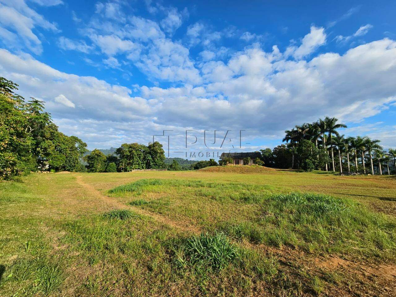 Imagem Terreno com área total de 143.447,14 m², edificado com um galpão industrial de 3.600 m² na Estrada Nova em Jaraguá do Sul