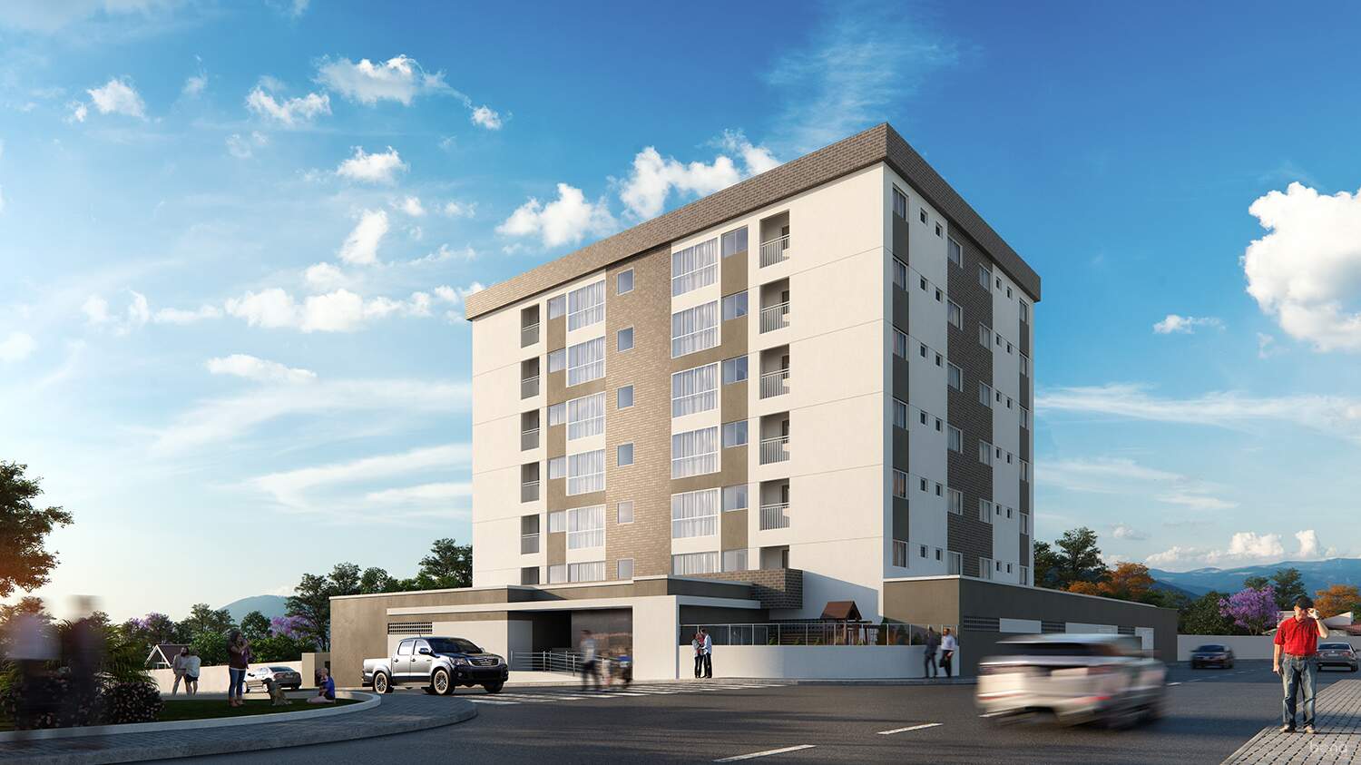 Imagem Apartamento à venda, 2 quartos, 1 suíte, 2 vagas, Barra do Rio Cerro - Jaraguá do Sul/SC