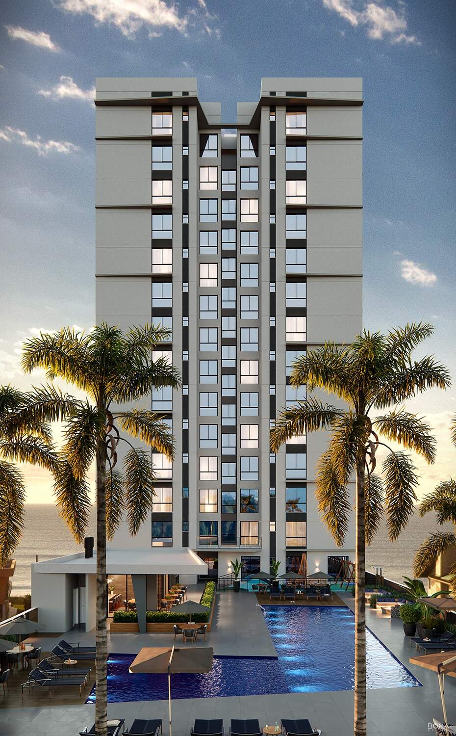 Imagem Apartamento à venda, 3 quartos, 3 suítes, 2 vagas, Centro - Balneário Piçarras/SC