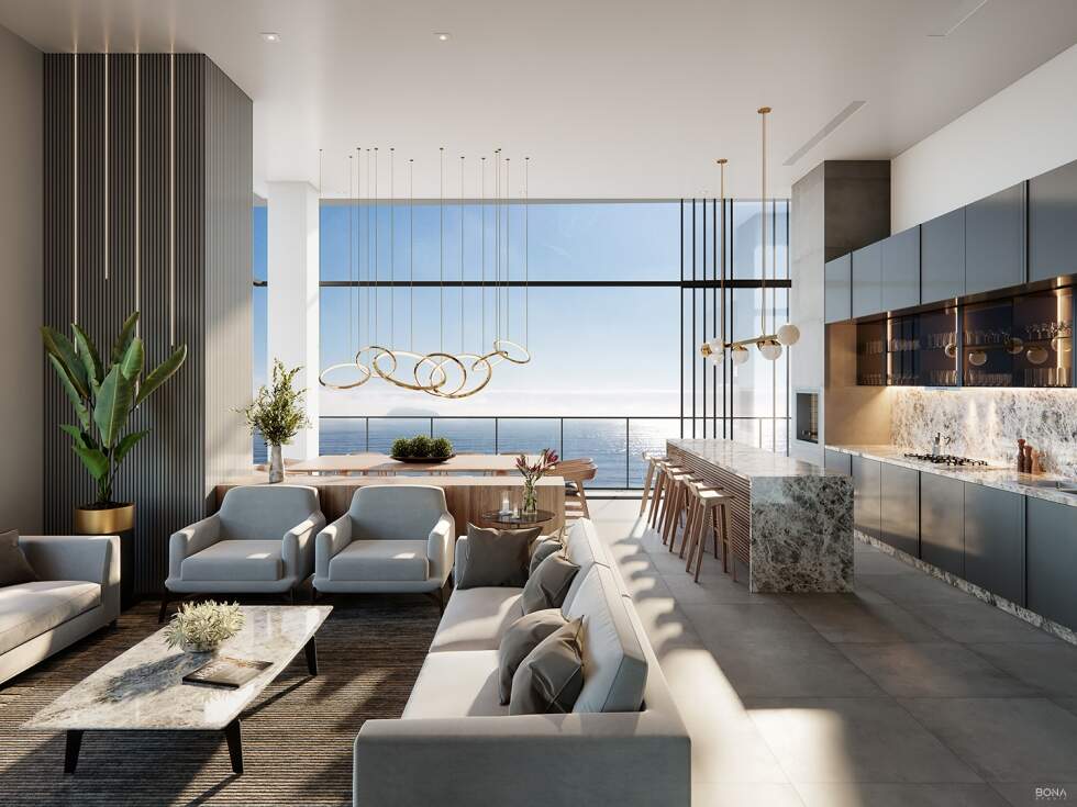 Imagem Apartamento à venda, 3 quartos, 3 suítes, 2 vagas, Centro - Balneário Piçarras/SC