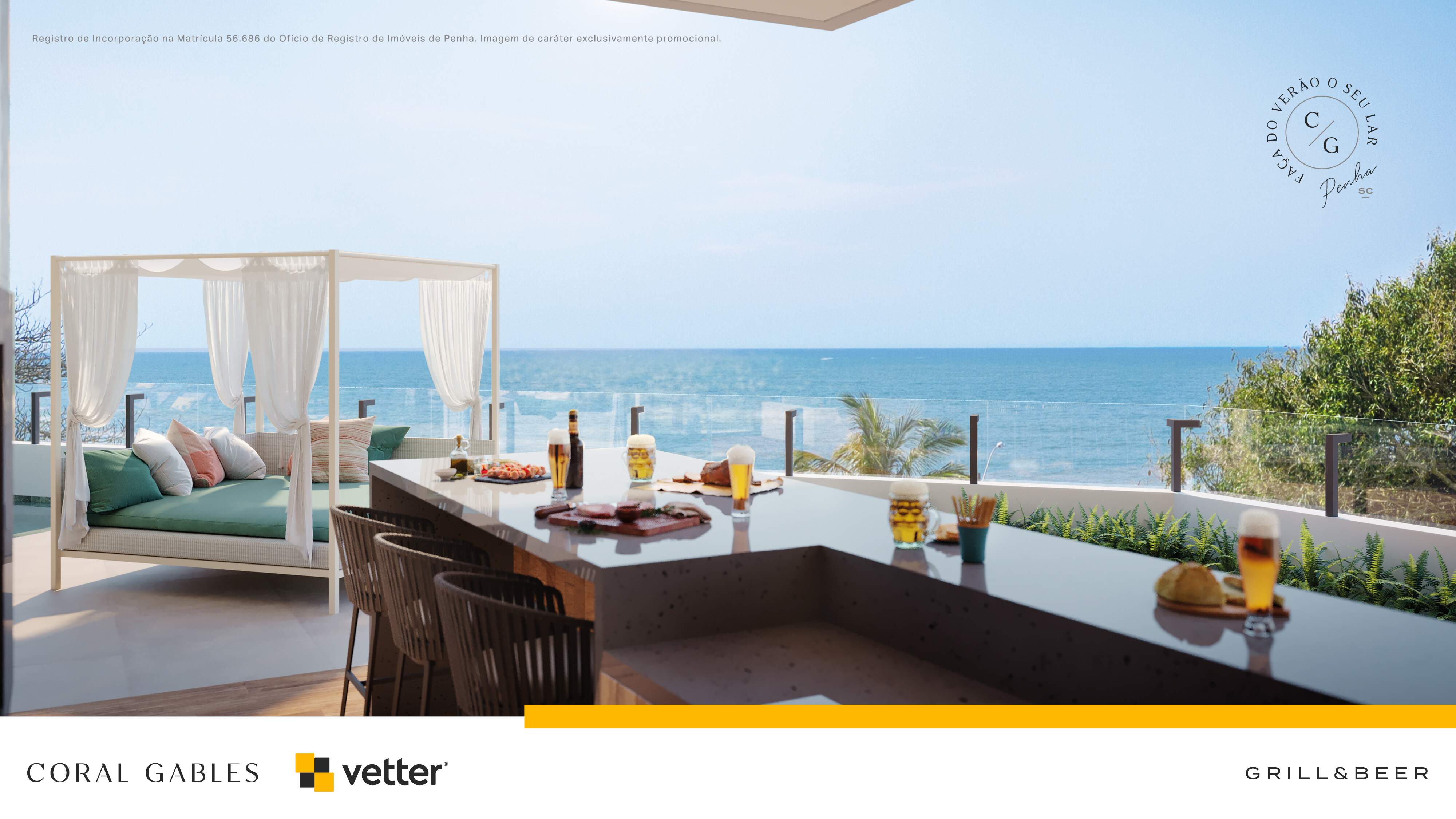 Imagem Apartamento à venda, 4 quartos, 4 suítes, 4 vagas, Centro - Penha/SC