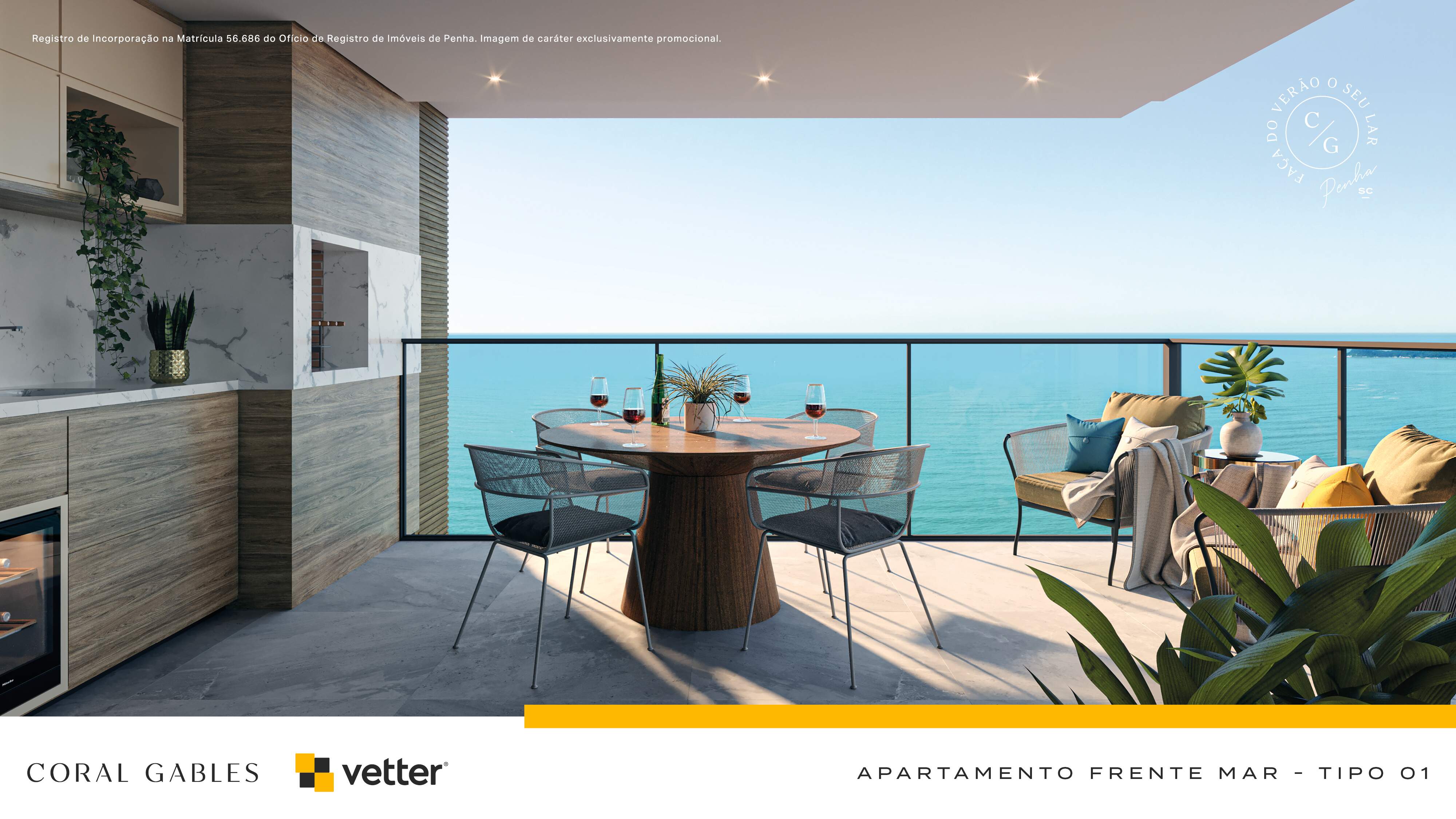 Imagem Apartamento à venda, 4 quartos, 4 suítes, 4 vagas, Centro - Penha/SC