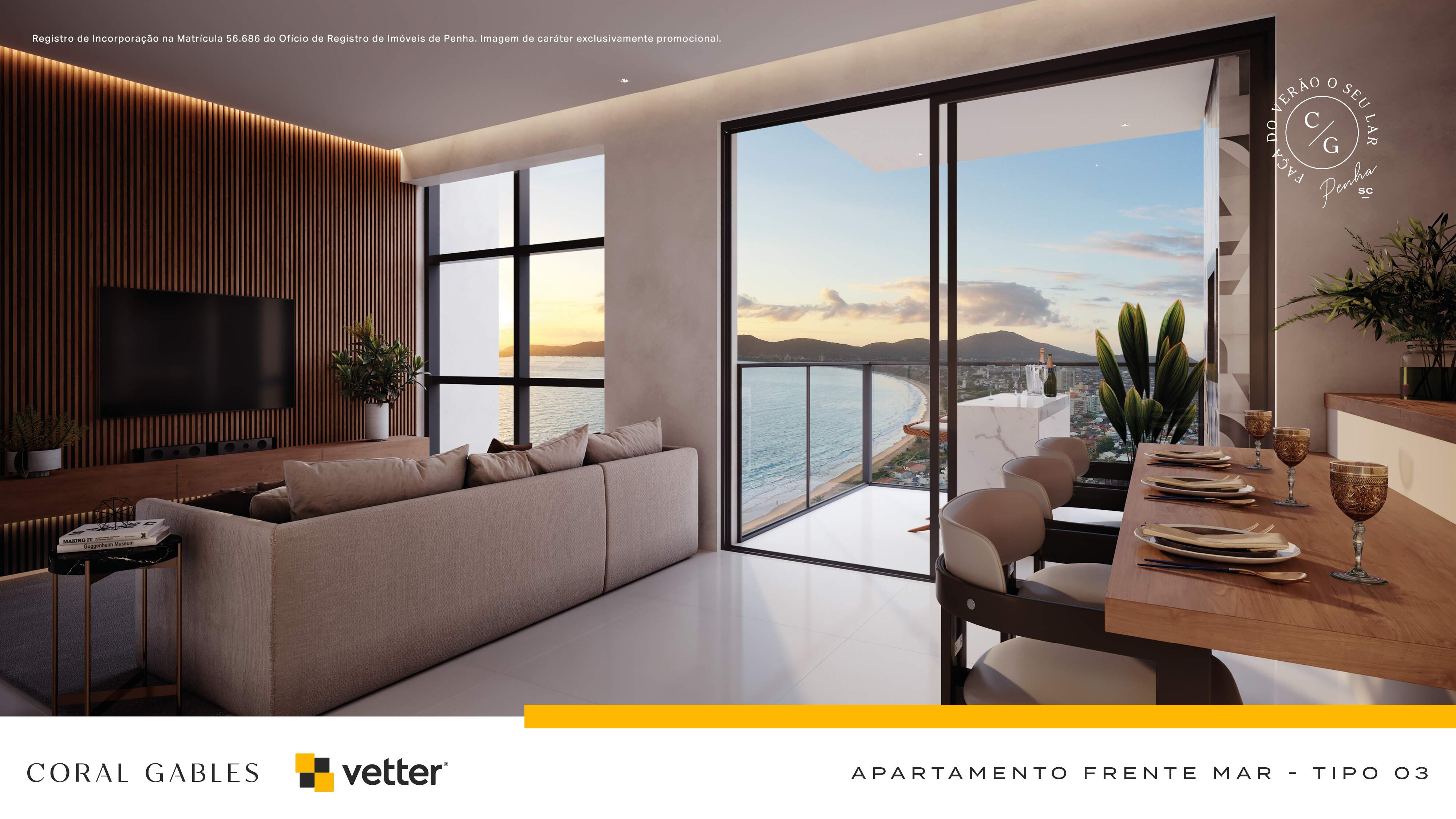 Imagem Apartamento à venda, 4 quartos, 4 suítes, 4 vagas, Centro - Penha/SC