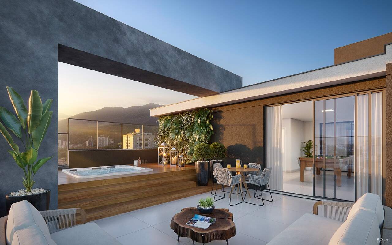 Imagem Apartamento com 1 Suíte + 2 Dormitórios e 2 Vagas | Condomínio com Lazer Completo e Vista Incrível