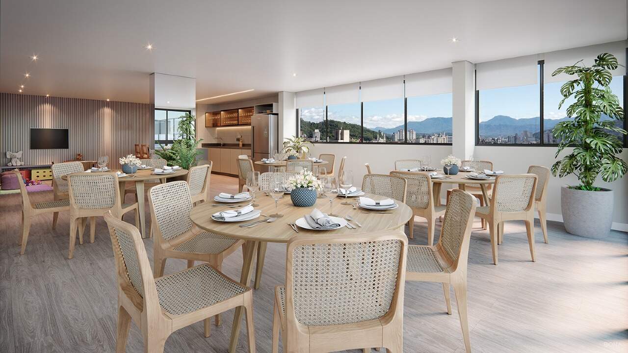 Imagem Apartamento com 1 Suíte + 2 Dormitórios e 2 Vagas | Condomínio com Lazer Completo e Vista Incrível