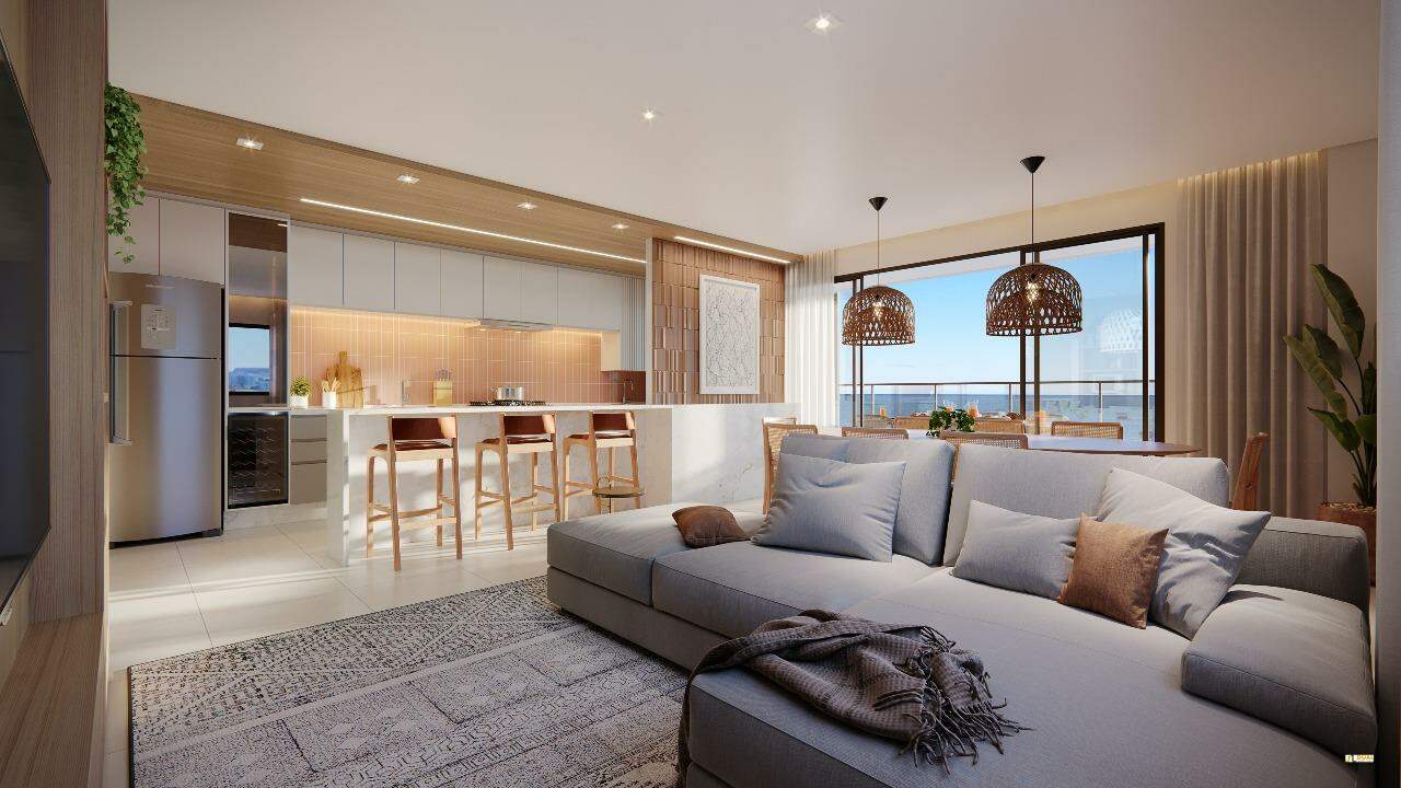 Apartamento à venda, 1 quarto, 2 suítes, 1 vaga, Tabuleiro - Barra Velha/SC