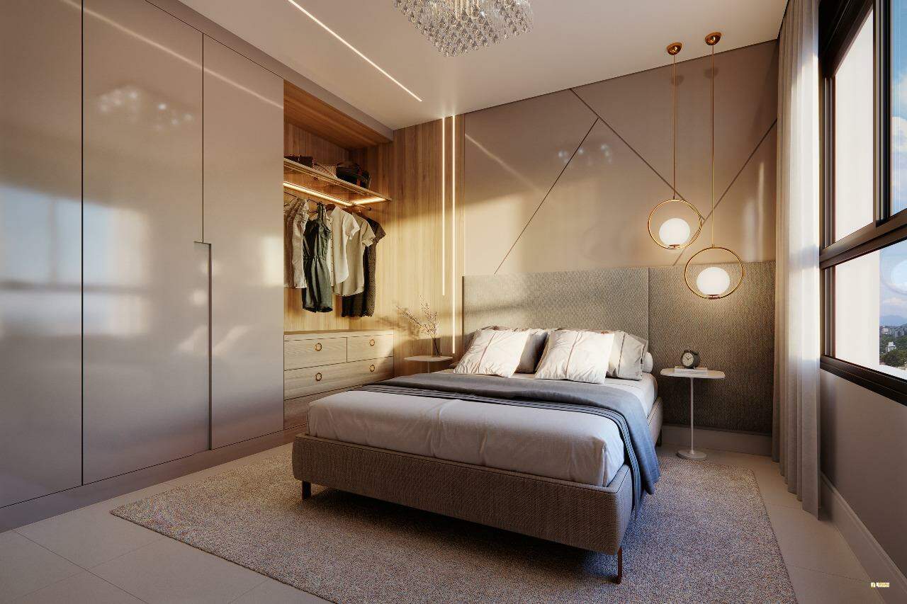 Imagem Apartamento à venda, 1 quarto, 2 suítes, 1 vaga, Santo Antônio - Joinville/SC