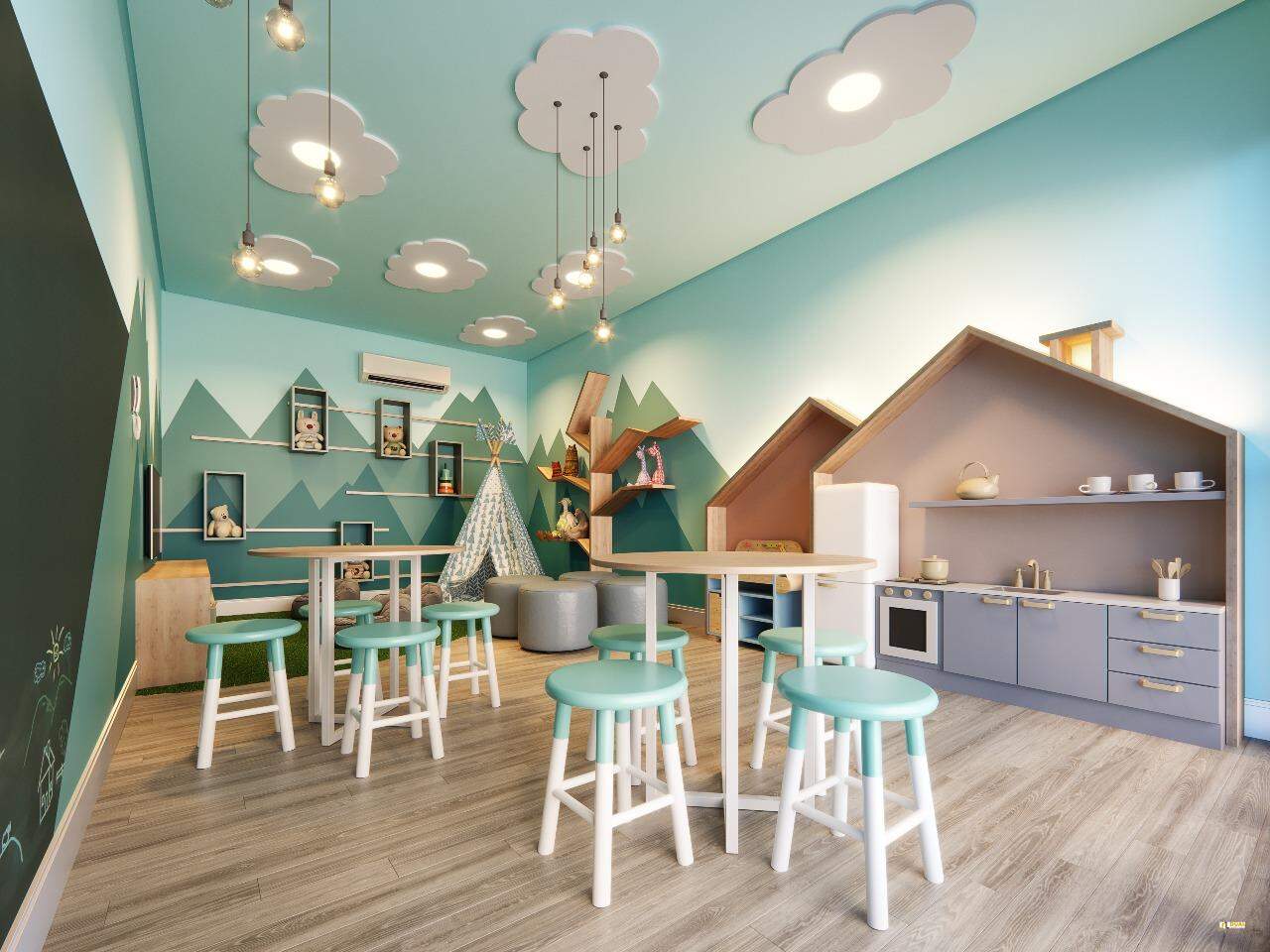 Imagem Apartamento à venda, 1 quarto, 2 suítes, 1 vaga, Santo Antônio - Joinville/SC