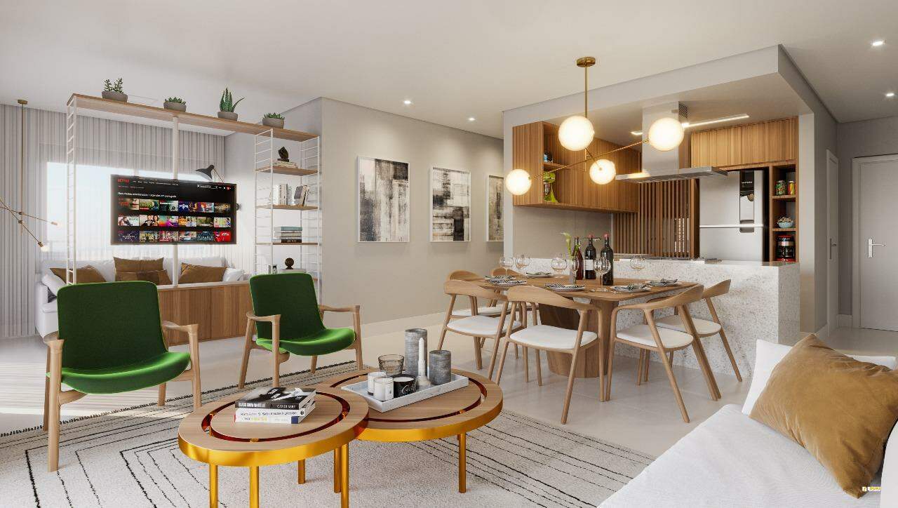 Imagem Apartamento à venda, 1 quarto, 2 suítes, 1 vaga, Itacolomi - Balneário Piçarras/SC