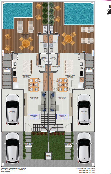 Imagem Residencial RUBI no Loteamento Montreal no bairro Três Rios do Norte em Jaraguá do Sul