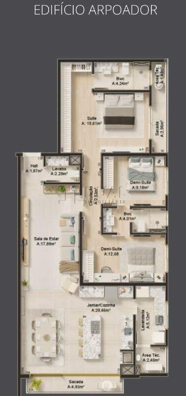 Imagem Residencial Arpoador em Jaraguá do Sul – Alto padrão no Czerniewicz