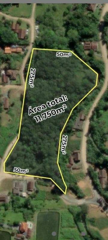Imagem  Terreno com 11.750 m² no bairro Testo Alto em Pomerode
