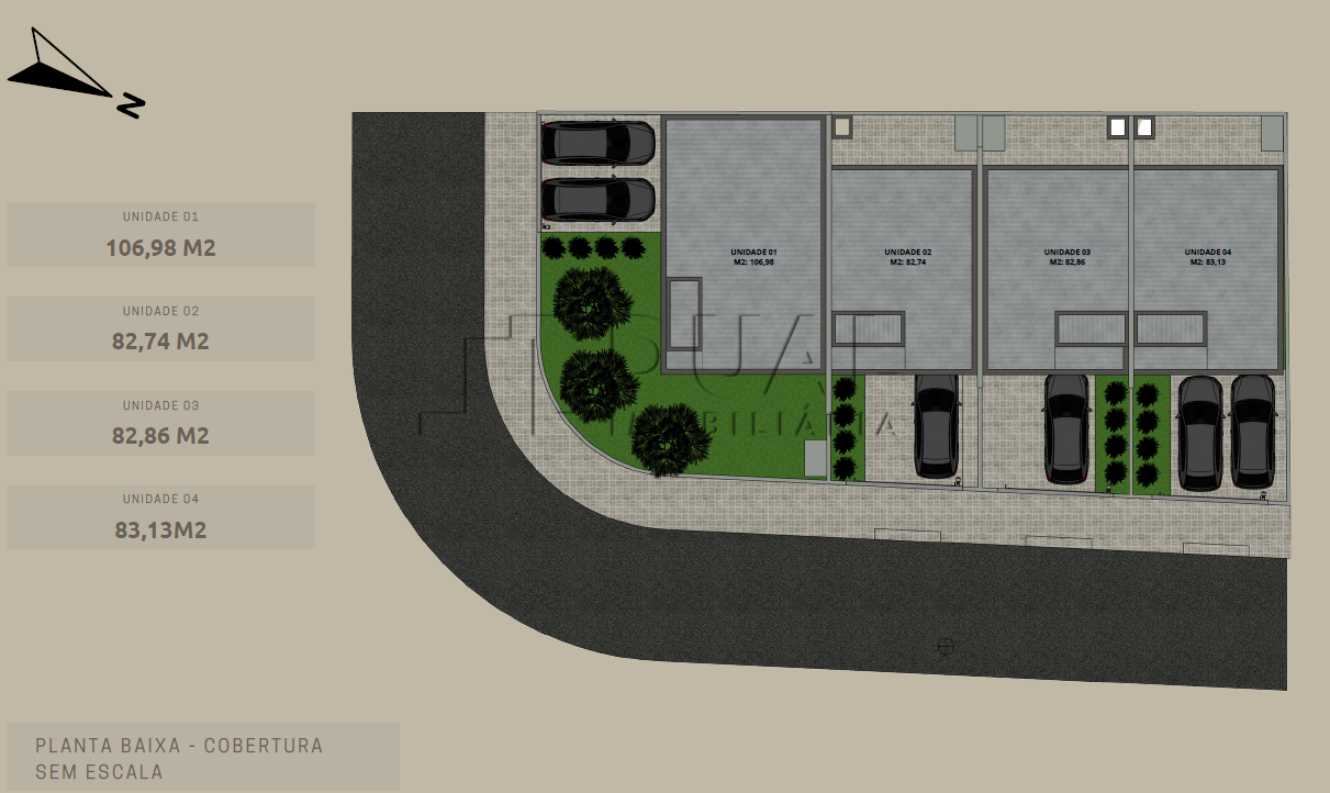 Imagem Geminado sobrado no bairro João Pessoa em Jaraguá do Sul com 2 suítes + Office