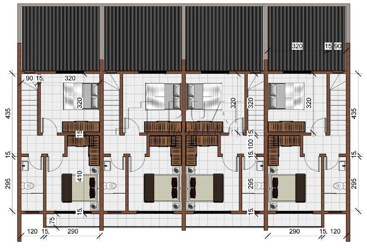 Imagem Geminado a venda no bairro Amizade em Jaraguá do Sul com 3 dormitórios