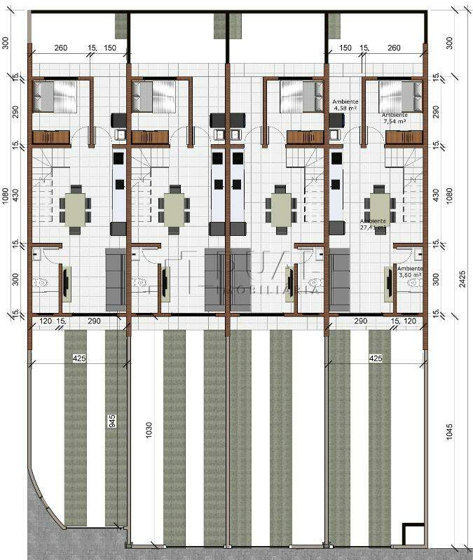 Imagem Geminado a venda no bairro Amizade em Jaraguá do Sul com 3 dormitórios