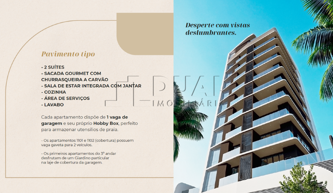 Imagem Apartamento no bairro Praia de Armação do Itapocorói em Penha - Élite Residenz