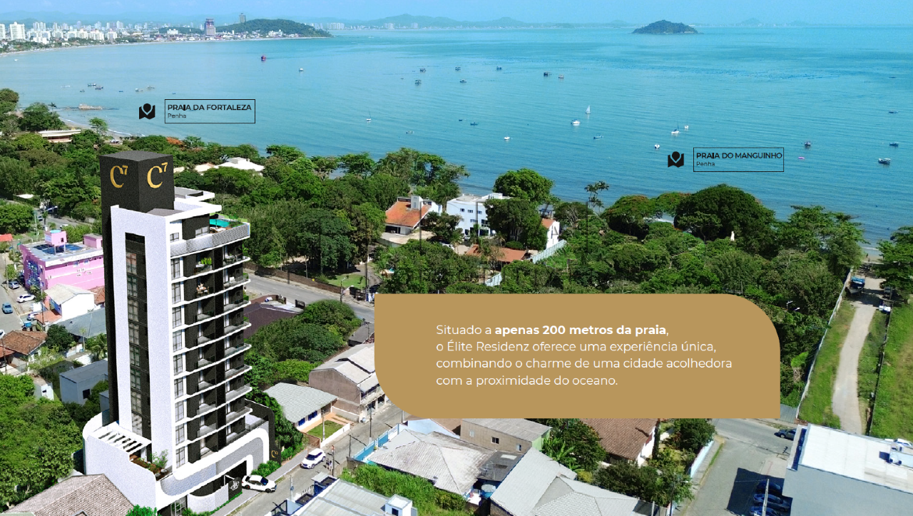 Imagem Apartamento no bairro Praia de Armação do Itapocorói em Penha - Élite Residenz