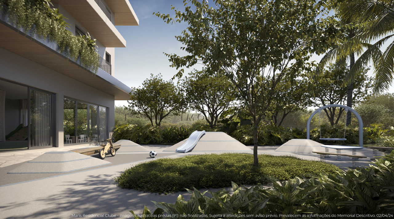 Imagem Apartamento no Maris Residencial Clube com 60,03m² em Porto Belo/SC