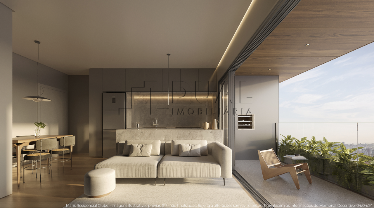 Imagem Apartamento no Maris Residencial Clube com 60,03m² em Porto Belo/SC