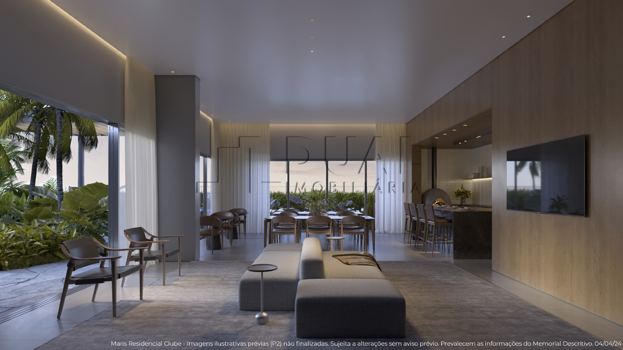 Imagem Apartamento no Maris Residencial Clube com 60,03m² em Porto Belo/SC