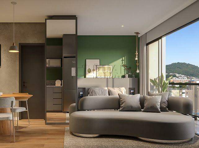 Imagem Apartamento à venda, 1 quarto, 1 vaga, Nova Brasília - Jaraguá do Sul/SC