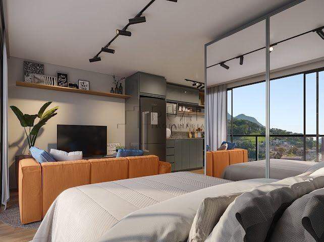 Imagem Apartamento à venda, 1 quarto, 1 suíte, 1 vaga, Nova Brasília - Jaraguá do Sul/SC