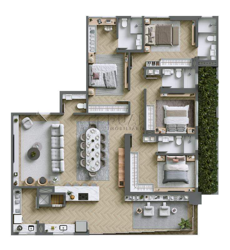 Imagem Apartamento Hera Phacz Home no Balneário Perequê em Porto Belo