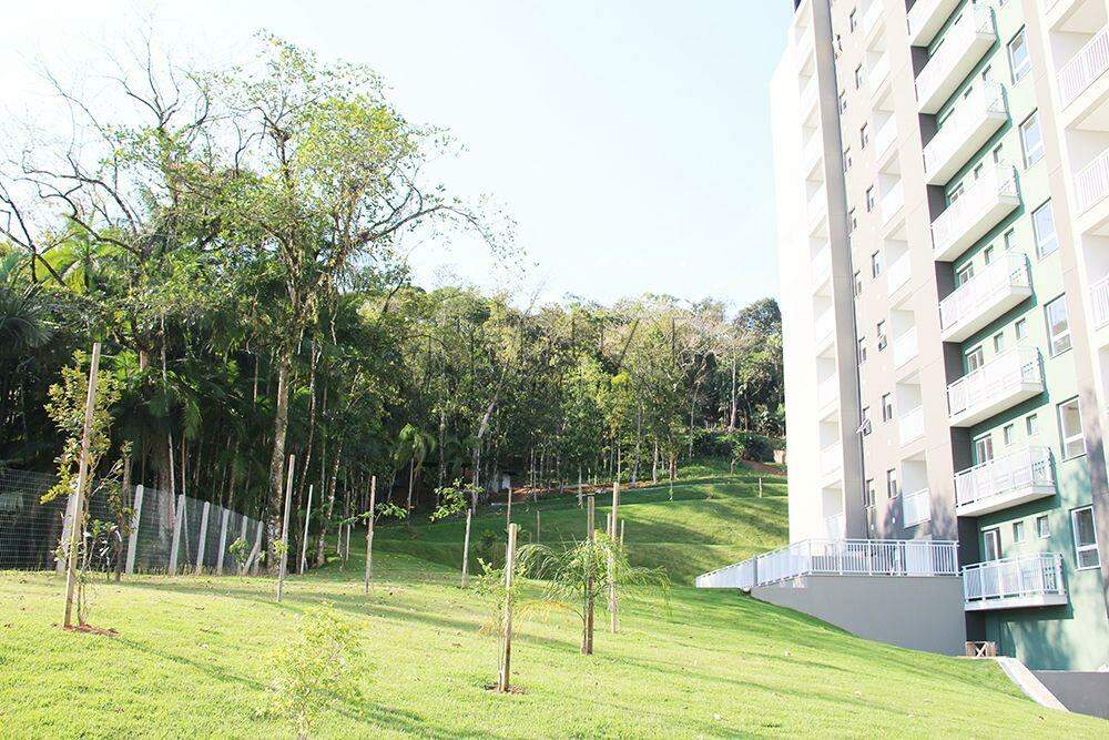 Imagem Apartamento Novo em Andar Alto com 1 Suíte + 1 Dormitório, Sacada Gourmet e Vista para Área de Lazer