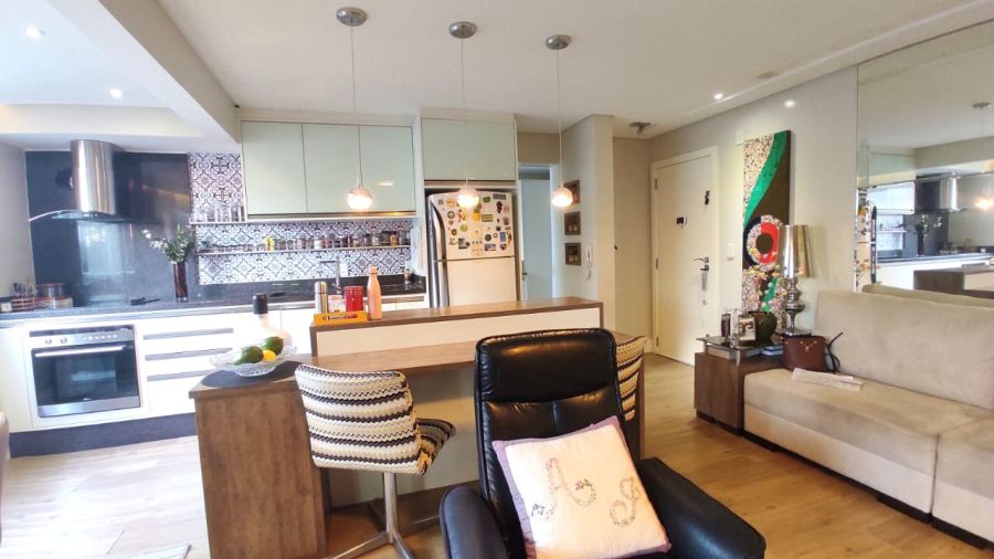 Imagem Apartamento Mobiliado no Centro de Jaraguá do Sul com Terraço