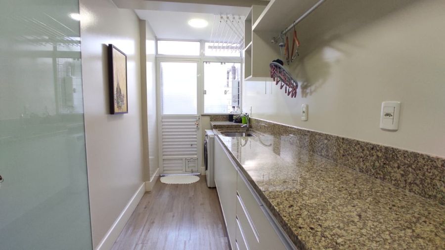 Imagem Apartamento Mobiliado no Centro de Jaraguá do Sul com Terraço