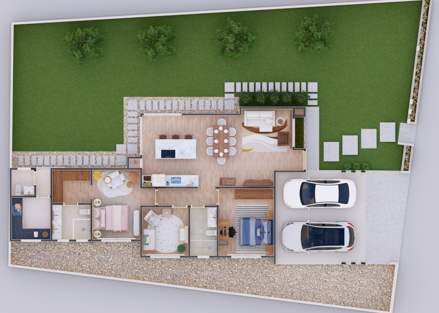 Imagem Casa com suíte com closet + 2 dormitórios no bairro Jaraguá 99 em Jaraguá do Sul