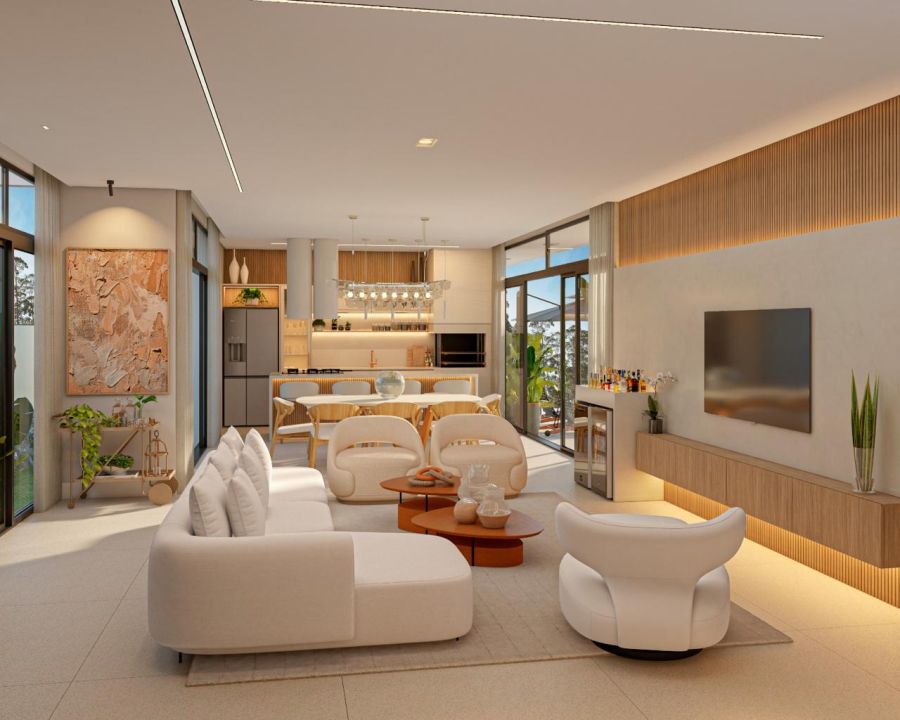 Imagem Casa de Alto Padrão à Venda no Bairro Amizade | 401m², 4 Suítes, Rooftop e Vista para Montanhas