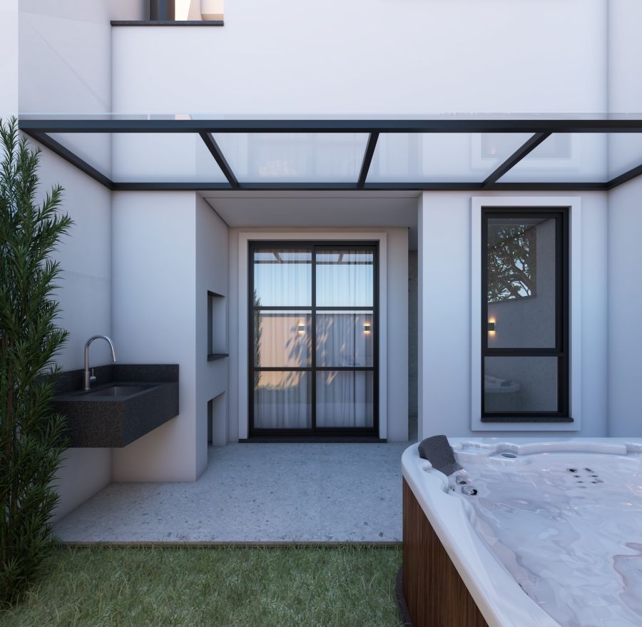 Imagem Sobrado com suíte e closet + 2 dormitórios no bairro São Luis em Jaraguá do Sul