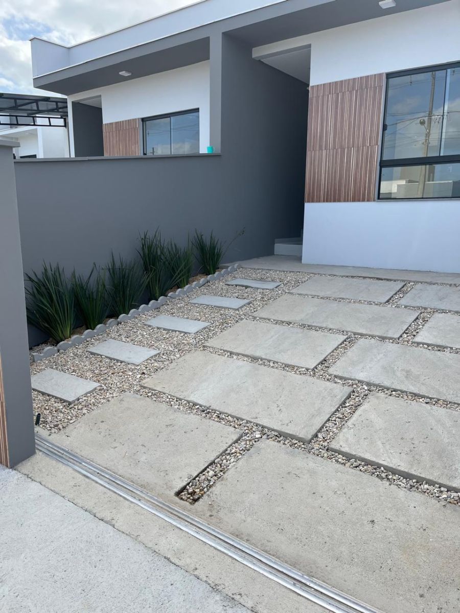 Imagem Casas Geminadas com Projeto Moderno –