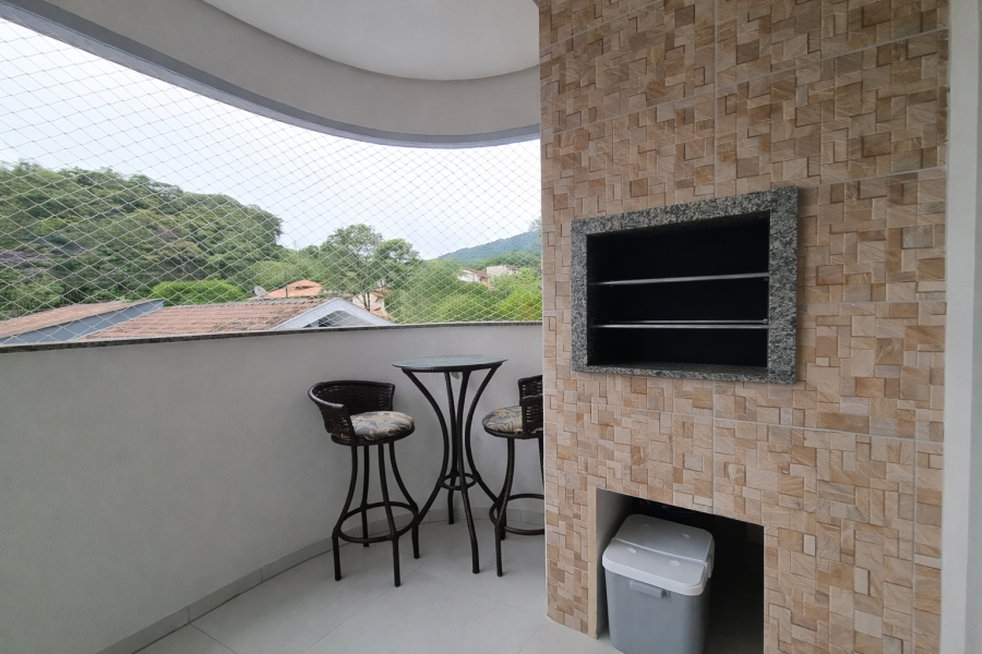 Imagem Apartamento com 84,18m² c/01 suíte + 02 quartos em prédio com piscina