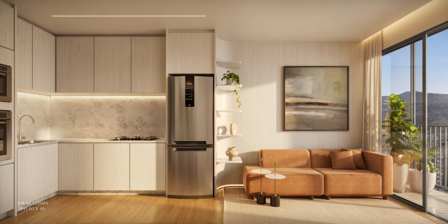 Imagem Aptos na planta de 1 ou 2 dorm. 36 a 58m² no Nova Brasília em Jaraguá do Sul