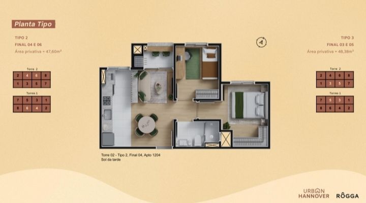 Imagem Apartamento na planta