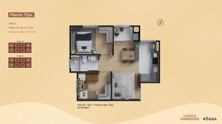 Imagem Apartamento na planta