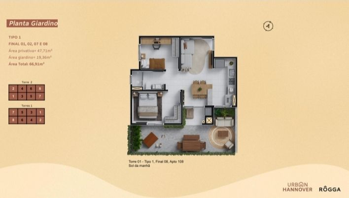 Imagem Apartamento na planta