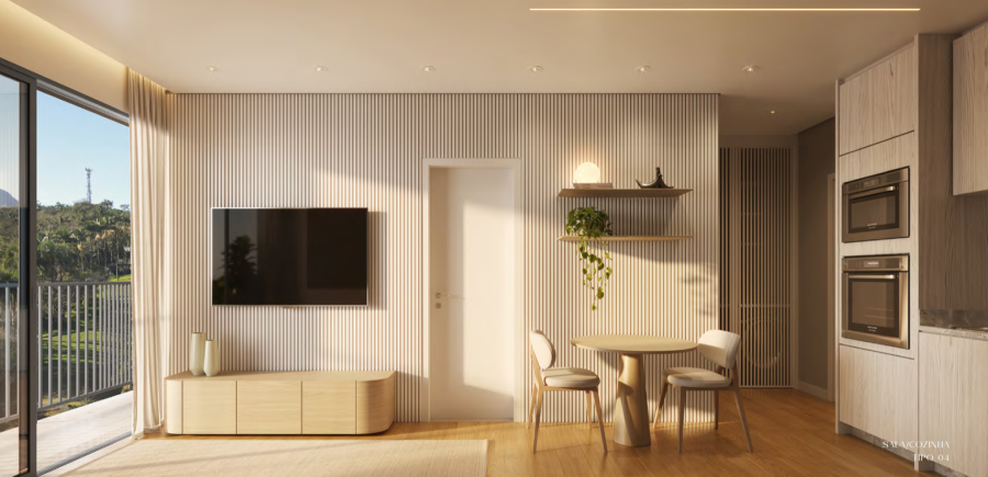 Imagem Apartamento na planta de 2 quartos de 58,69 m² no Nova Brasília em Jaraguá do Sul