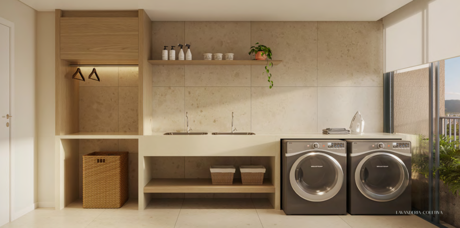 Imagem Apartamento na planta de 2 quartos de 58,69 m² no Nova Brasília em Jaraguá do Sul