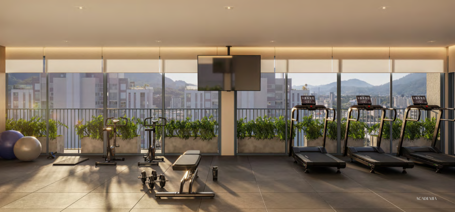 Imagem Apartamento na planta de 2 quartos de 58,69 m² no Nova Brasília em Jaraguá do Sul