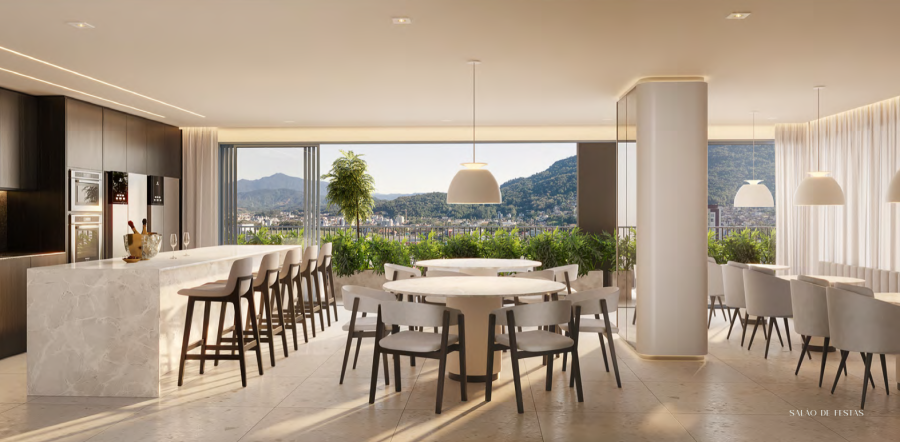 Imagem Apartamento na planta de 2 quartos de 58,69 m² no Nova Brasília em Jaraguá do Sul