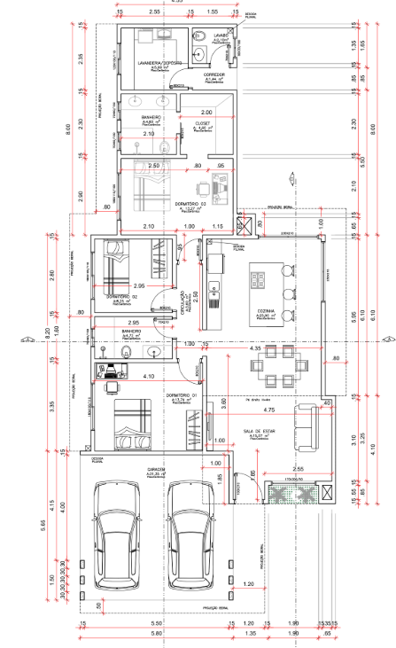 Imagem Casa com suíte com closet + 2 dormitórios no bairro Jaraguá 99 em Jaraguá do Sul