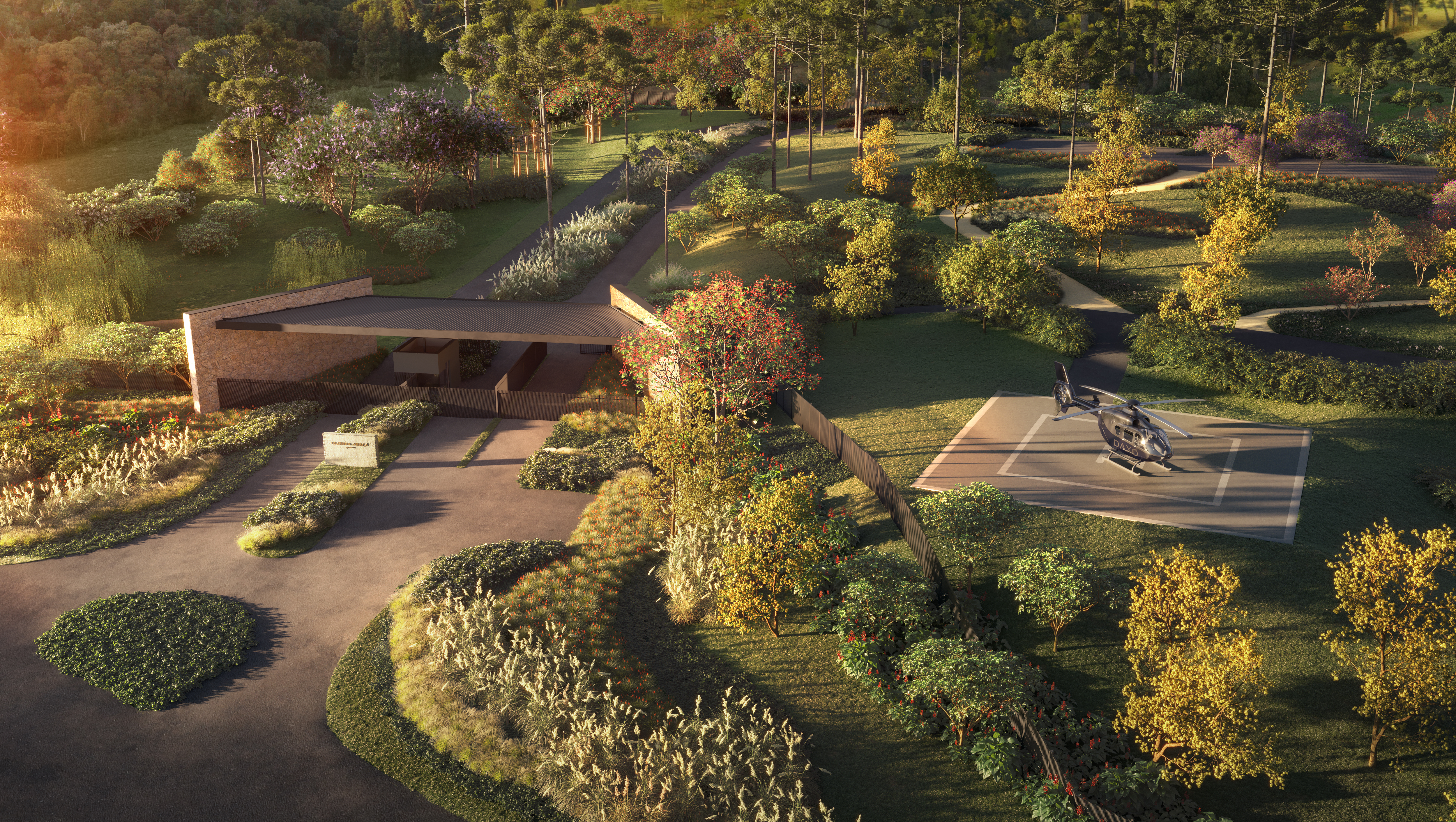 Imagem Condomínio Fechado de Luxo Fazenda Araça  em Campo Alegre