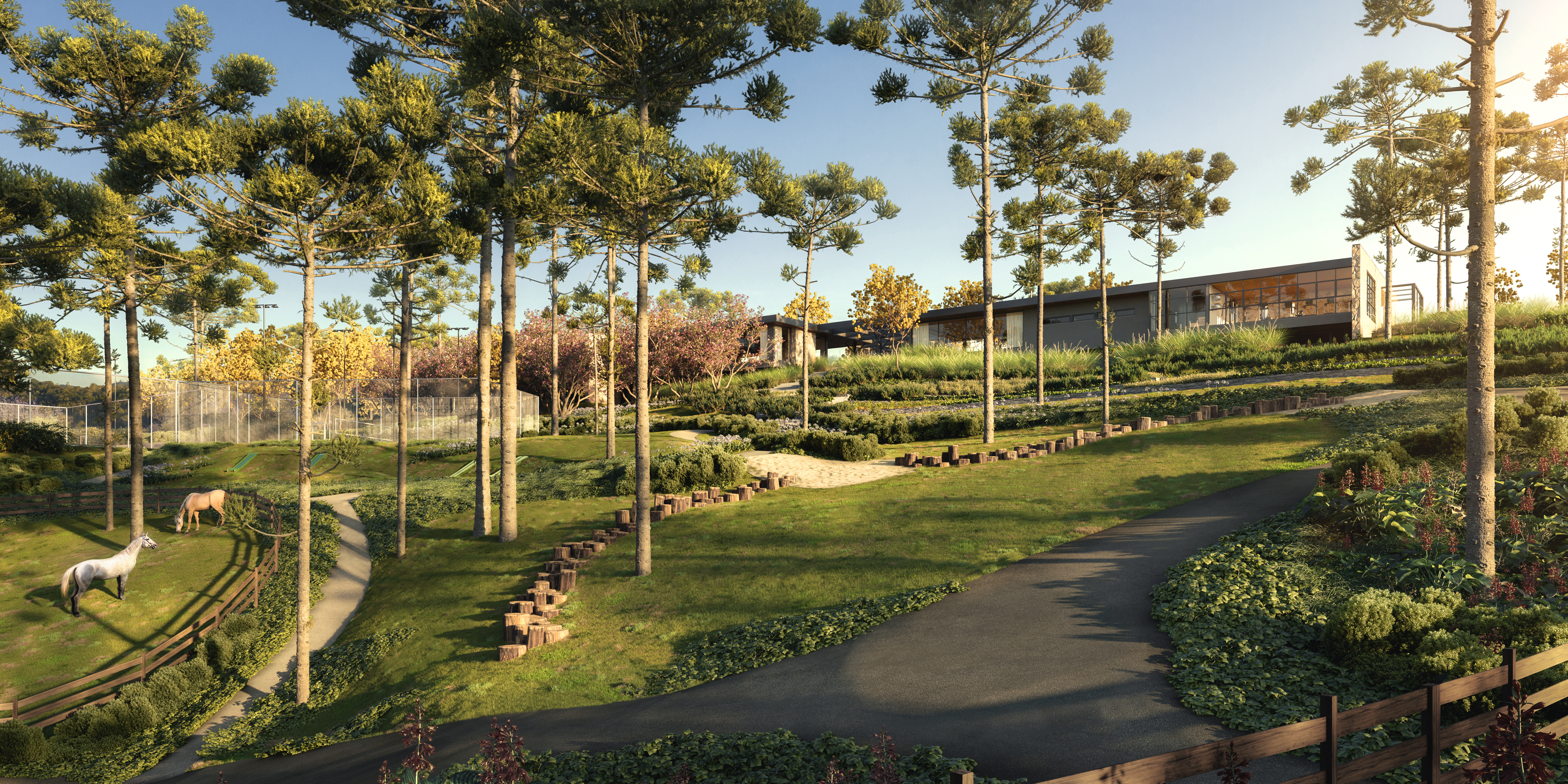 Imagem Condomínio Fechado de Luxo Fazenda Araça  em Campo Alegre