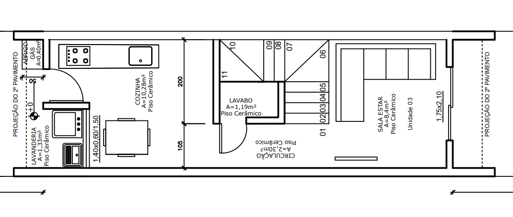 Imagem Sobrado geminado com 2 dormitórios no bairro Jaraguá 99 em Jaraguá do Sul