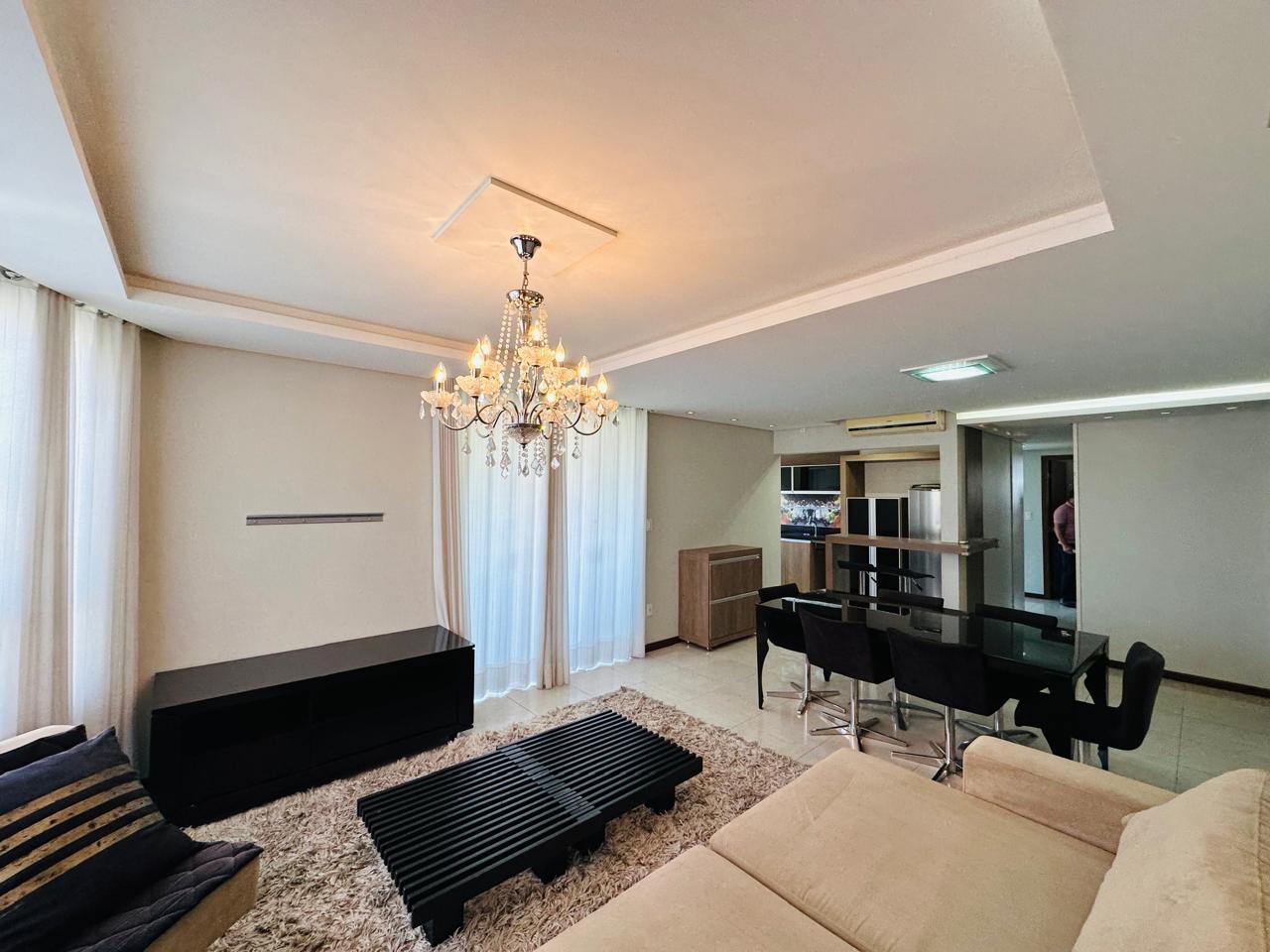 Imagem Apartamento Mobiliado com 1 Suíte + 2 Quartos em Localização Privilegiada