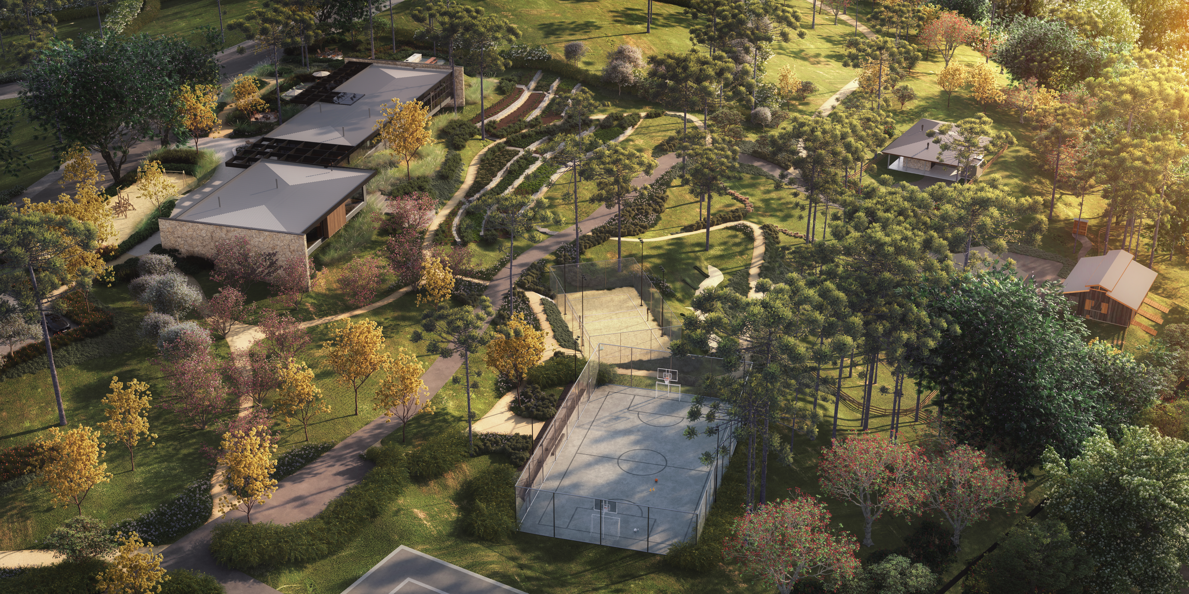 Imagem Condomínio Fechado de Luxo Fazenda Araça  em Campo Alegre